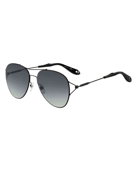 givenchy 65mm round aviator sunglasses|Givenchy Neiman Marcus Women Accessories.